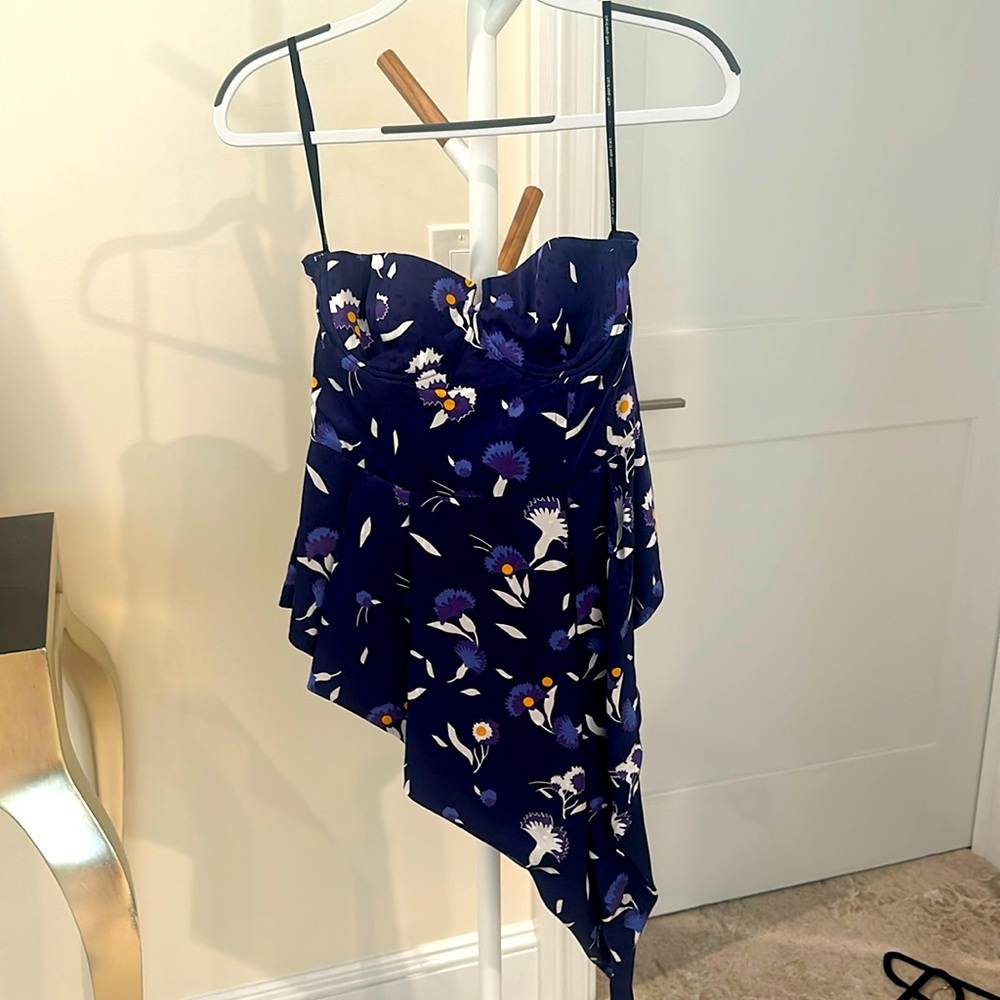 Self portrait bustier top